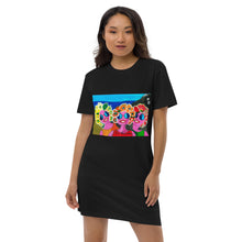 Cargar imagen en el visor de la galería, Locas. Vestido camiseta de algodón orgánico