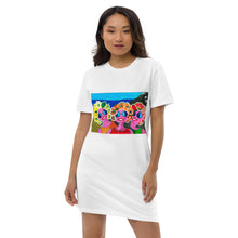 Cargar imagen en el visor de la galería, Locas. Vestido camiseta de algodón orgánico