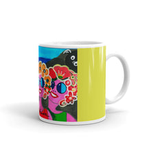 Load image into Gallery viewer, Locas.Taza blanca brillante