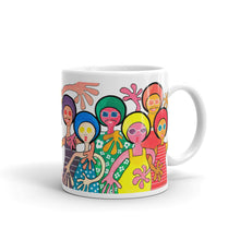 Load image into Gallery viewer, Orgullo@s y muy felices. Taza blanca brillante