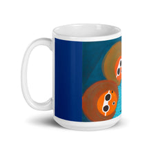 Load image into Gallery viewer, Sirenitas. Taza blanca brillante