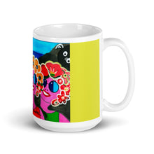 Load image into Gallery viewer, Locas.Taza blanca brillante